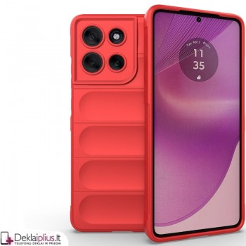 Magic Shield guminis dėklas - raudonas (Motorola Moto G86 5G) Magic Shield guminis dėklas - raudonas (Motorola Moto G86 5G)